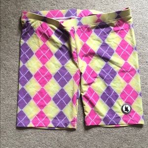 Colorful sports spandex (lacrosse) L